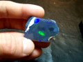 387 vidéo photo opale noire brute rough black opal orion.MOV.AVI