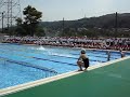 土岐小学校プール竣工式生徒代表リレーチームと元オリンピック選手糸井先生の対決はたして勝ったのは？○○がタッチの差で勝利をつかむ