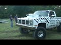 Engine testing Mud truck