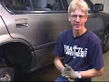 how to replace rear brake pads : removing