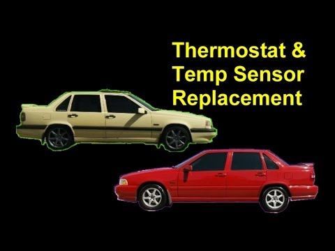 Volvo 850 Thermostat and ECT (Engine Coolant Temperature Sensor) Replacement – Auto Repair Series