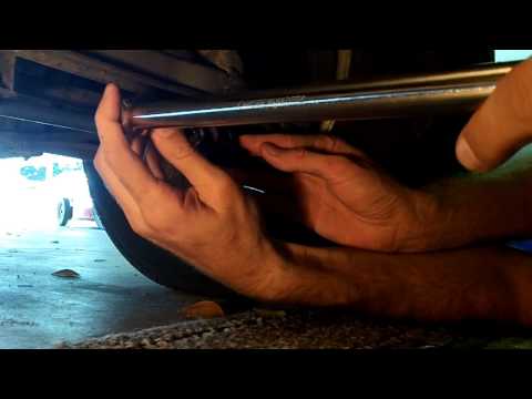 Mazda 626 – End Link and Swaybar Bushing Installation