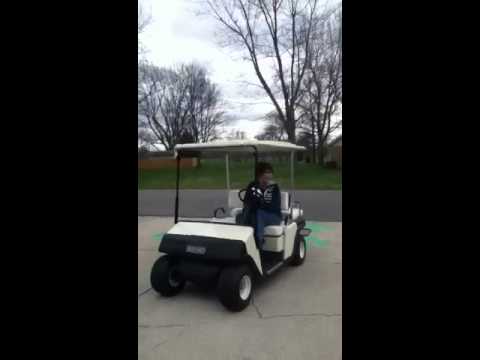 how to drive a golf cart