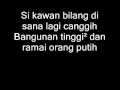 macam di kk lirik