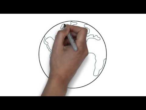 how to draw globe