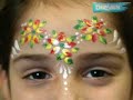 our face-painting guru chantal the fairy shows off some techniques and ideas using the 