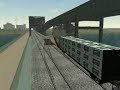 CN 8828 sur le pont Victoria