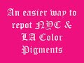  Beauty Makeup mullins2day How To Repot NYC LA Color Drug Store Brand Cosmetics