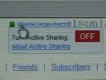 you tube button