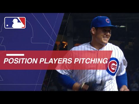 Video: Position players pitching in the 2018 season