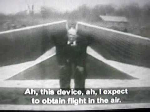 attempts - man trying to fly.