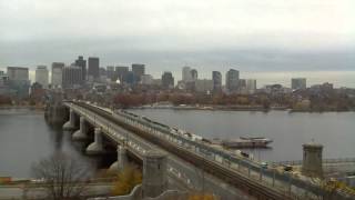 Full Day Time-Lapse Over Longfellow Bridge - Nov 16, 2013