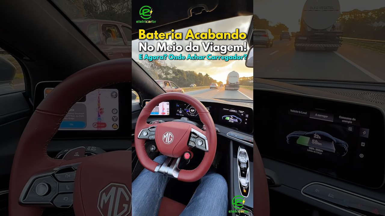 Bateria Acabando no Meio da Viagem! Qual o Plano?