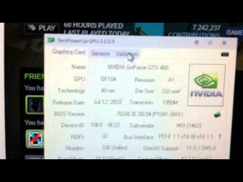 how to adjust gtx 460 fan speed