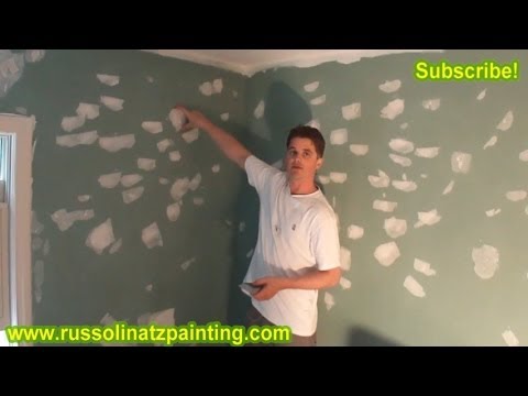 how to patch wall paint