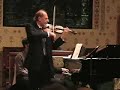 yuri beliavsky, violin and daniel beliavsky, piano perform cesar franck's violin-piano sonata in a, mvt. iv, at christ & st. stephen's church, nyc, on september 18, 2005.  reviewed by the strad magazine:  