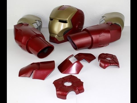 armour - This is part 6 of my Iron Man hands. More at: http://xrobots.co.uk/IM6/ You can join my facebook page at: http://www.facebook.com/XRobots.co.uk.