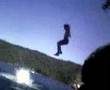 Jumping into Pinecrest Lake