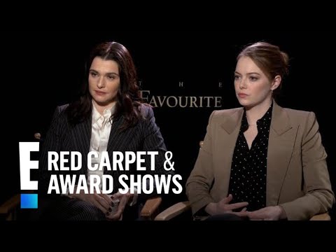 Emma Stone Teaches Rachel Weisz What 'Breaking' Means | E! Red Carpet & Award Shows