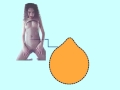This animated work I made intentionally for Queeruption 2004 - but it became one of my most succesful pieces. I made this under my stage name, with my pre-testosterone voice, as 