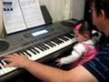 Bebé genio de la música