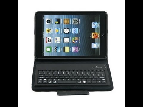 Best iPad mini keyboard case review with detachable Keyboard Bluetooth keyboard for Apple iPad mini