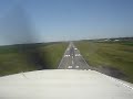 Piper Cherokee 140 aproach and Landing Piper Cherokee 140 aproach and Landing