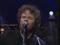 josh ritter on david lettermn 1/12/07