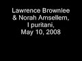 Norah Amsellem and Lawrence Brownlee perform the Act III duet from Bellini's opera I Puritani