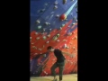 percy bishton talks to neil gresham about setting in the new bouldering wall in the westway climbing centre. followed by percy and neil testing and tweeking the routes.