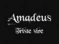 clip video Triste Sire Amadeus
