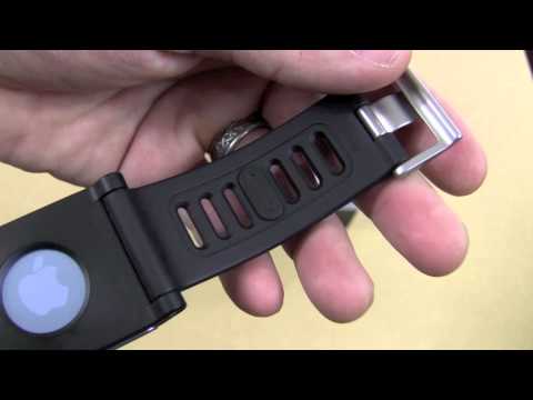 nano watch band - Looking for a way to transform your iPod nano 6th generation into a sleek looking watch? Check out the TikTok watch band at www.lunatik.com In this video I g...