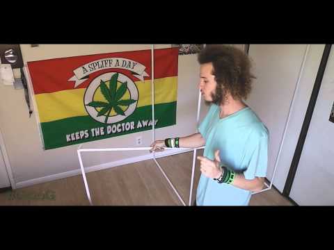 how to set up a grow tent