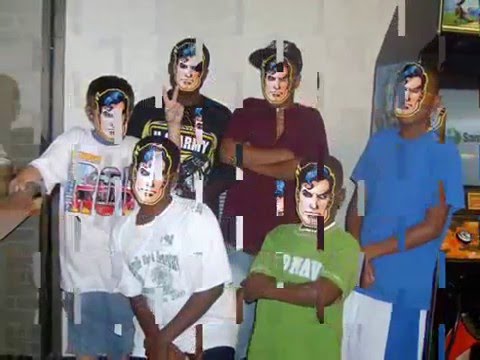 me and my friends dancing