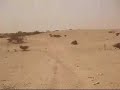 Straight from the comound into the desert!