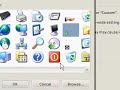 Have a problem? Ask in the forum:http://www.mob3.co.uk/forumor the live chat:http://www.mob3.co.uk/chatThis video shows how to change or remove the arrow that is shown over the desktop icon. You can add your own, use a tiny one or none at all.TweakUI:http://www.microsoft.com/windowsxp/downloads/powertoys/xppowertoys.mspx
