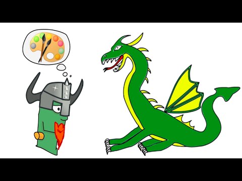 how to draw komodo dragon