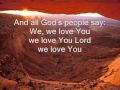 worhip video about the simple beauty of god's love for us