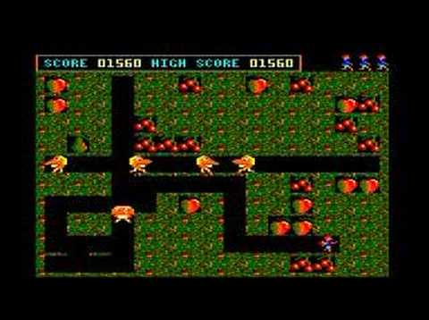 fruity - This is a complete rip off of the BBC game Mr-Ee. I dunno if this was licensed or anything. Its not a bad game, but unlike the BBC version, the monsters seem...