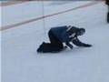 cartoon monkeys superstar (jackass italia) - on the snow