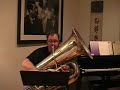 the vernon duke classic played on the cc contra-bass tuba.