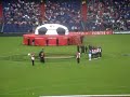 Jubileumdag Feyenoord 2008 opkomst/presentatie spelers