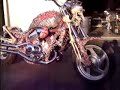 custom skeleton motorcycle by blue flame alley studios in florida....as seen at 2008 leesburg rats hole show on metric madness sunday! dammit...answer that phone!!!!
