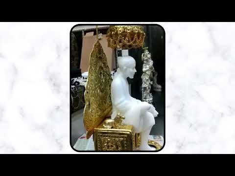 Beautiful Marble Sai baba Statue With Singhasan | Marble God Idols | Marble Moorti Manufacturer