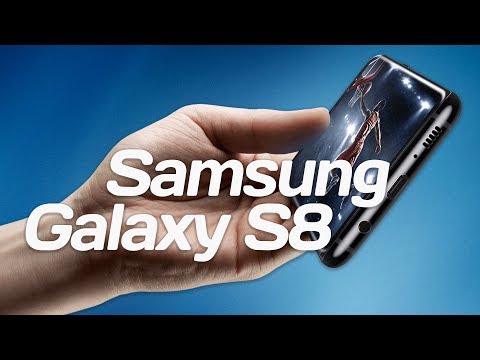 Обзор Samsung Galaxy S8 (burgundy red)