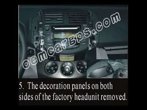 how to install car stereo dvd player on TOYOTA RAV4