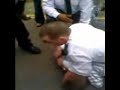 Security guard arrests woman creates affray