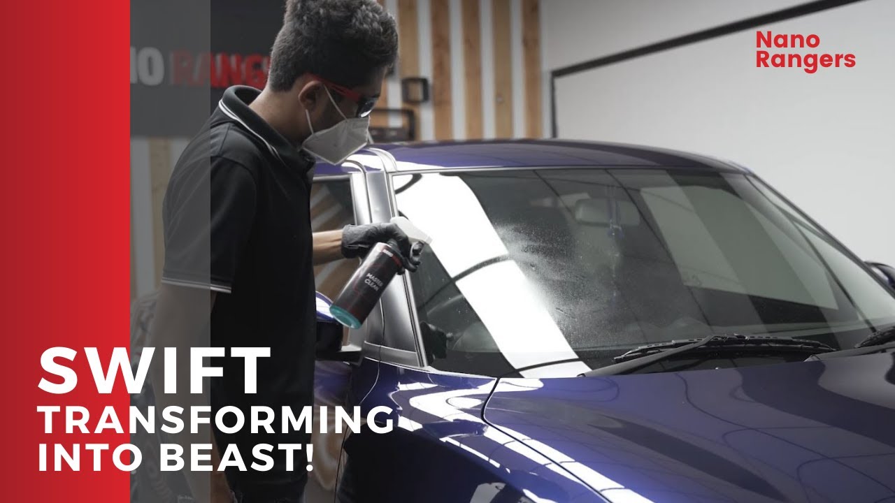 SWIFT TRANSFORMED INTO BEAST | CERAMIC COATING & EXPERT DETAILING | NANO RANGERS PUNE