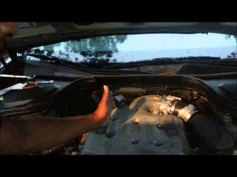 How to the replace camshaft sensor on Infiniti M35 G35 FX35 NIssan 350z Altima 3 5 pt 1