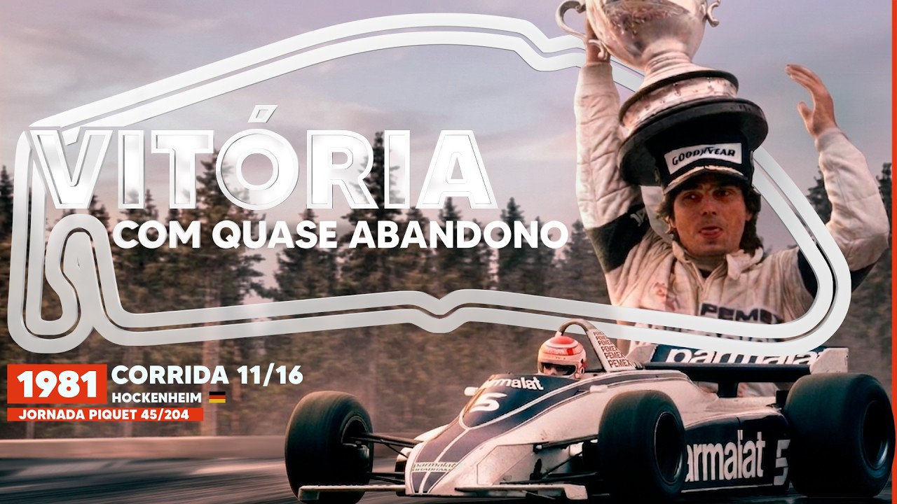 PIQUET conquista vitória CRUCIAL para o TÍTULO - GP da Alemanha 1981